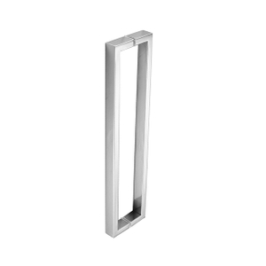 Brushed Nickle Glass Door Push Handle (01-208)